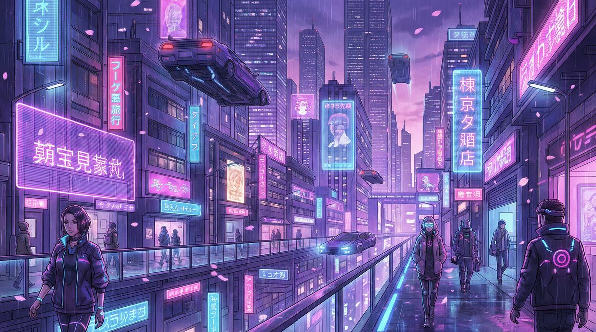 小小绘推荐：赛博朋克动漫